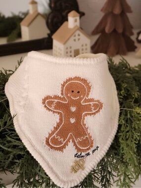 Deluxe Pup Gingerbread Dog Bandana